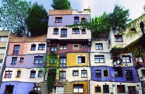 The Hundertwasserhaus (Vienna; Austria)