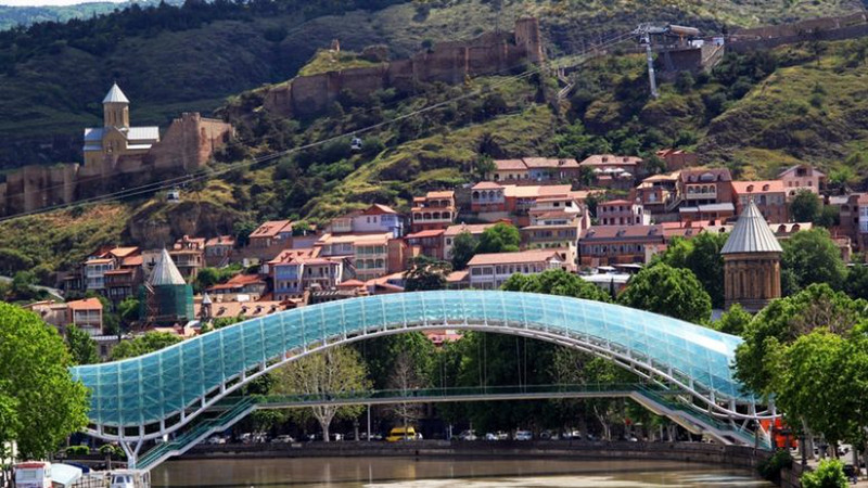 Famous bridge (Tbilisi; Georgia)