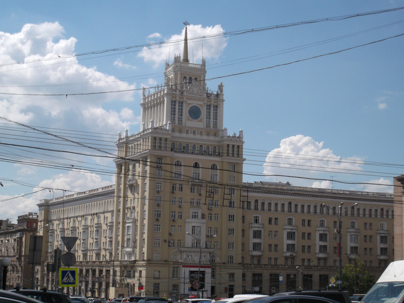 One of 7 Stalinist towers (Moscow; Russia)