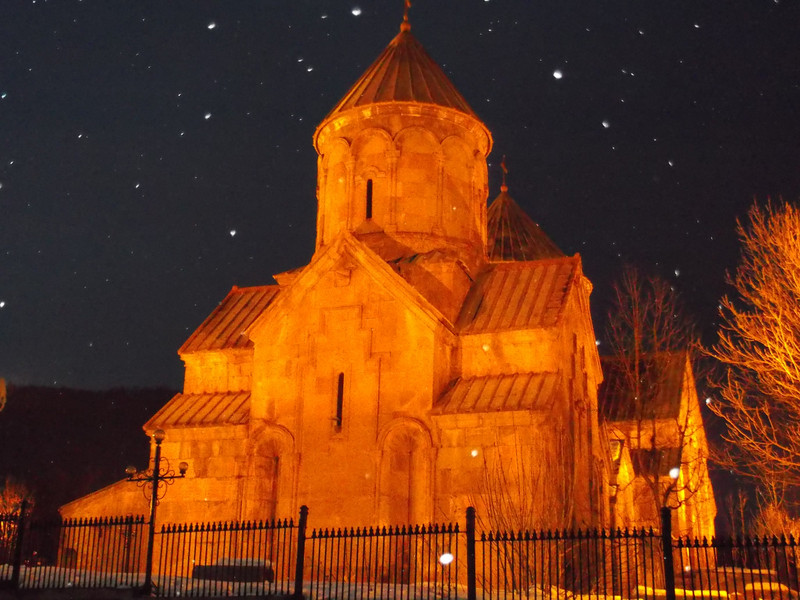 Beautiful church (Tsaghkadzor; Armenia)