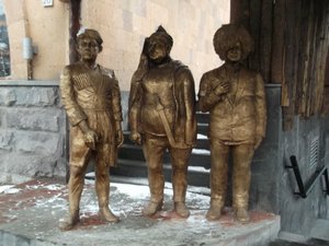 Three likely lads (Tsaghkadzor; Armenia)