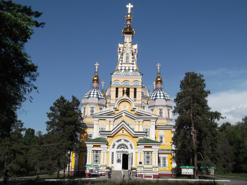 Zenkov cathedral, in Panfilov park (Almaty; Kazakhstan)