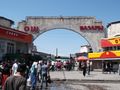 Entrance to the Osh Bazaar (Bishkek; Kyrgyzstan)