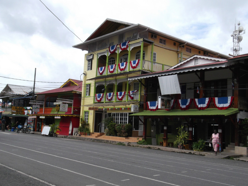 Typical scene in Bocas Town (Bocas Town; Panama)