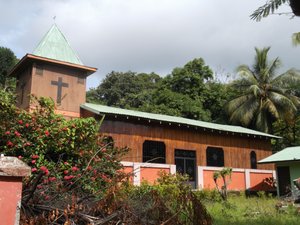 Church in Montezuma (Montezuma; Costa Rica)