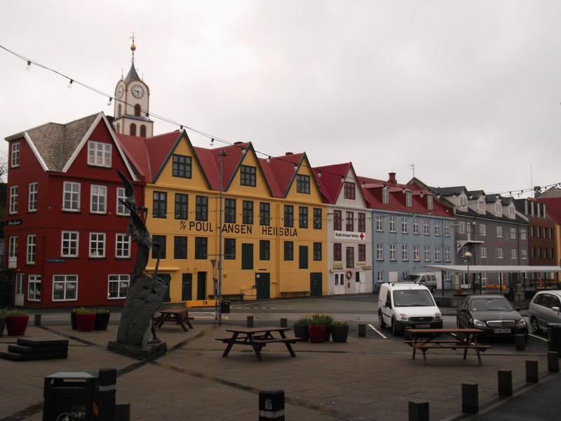 The harbour front (Torshavn; Faroe Islands)