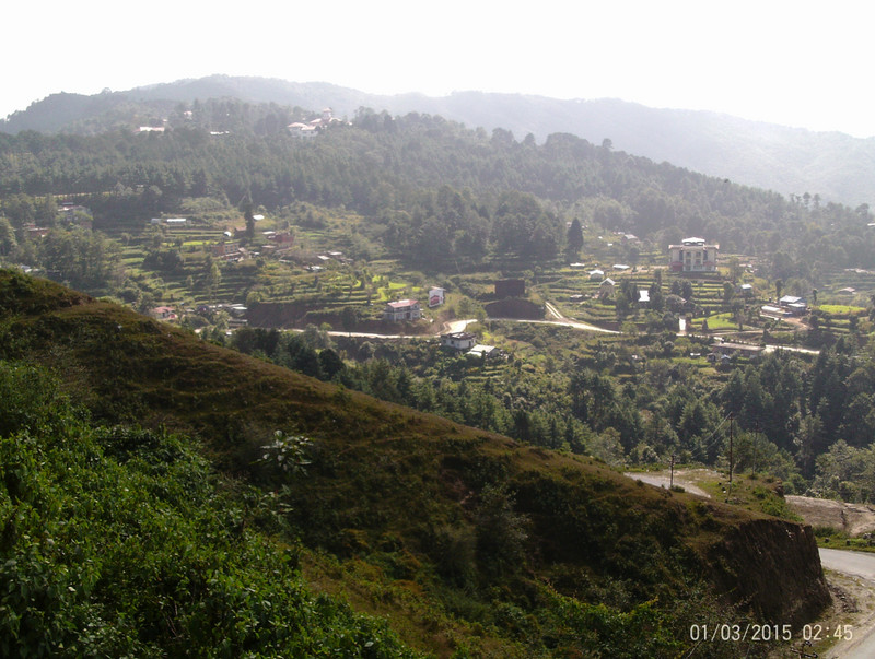 Scenic vista (Nagarkot; Nepal)