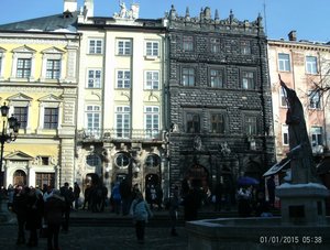 Building styles (Lviv; Ukraine)