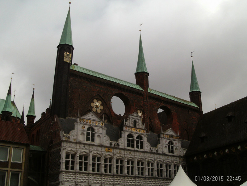 City centre square (Lubeck; Germany)