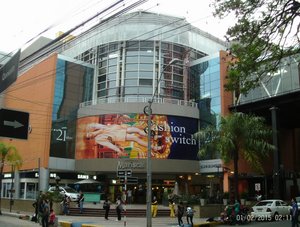 Modern shopping plaza (Asuncion; Paraguay)
