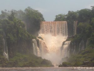 A natural wonder (Iguacu Falls; Brazil)