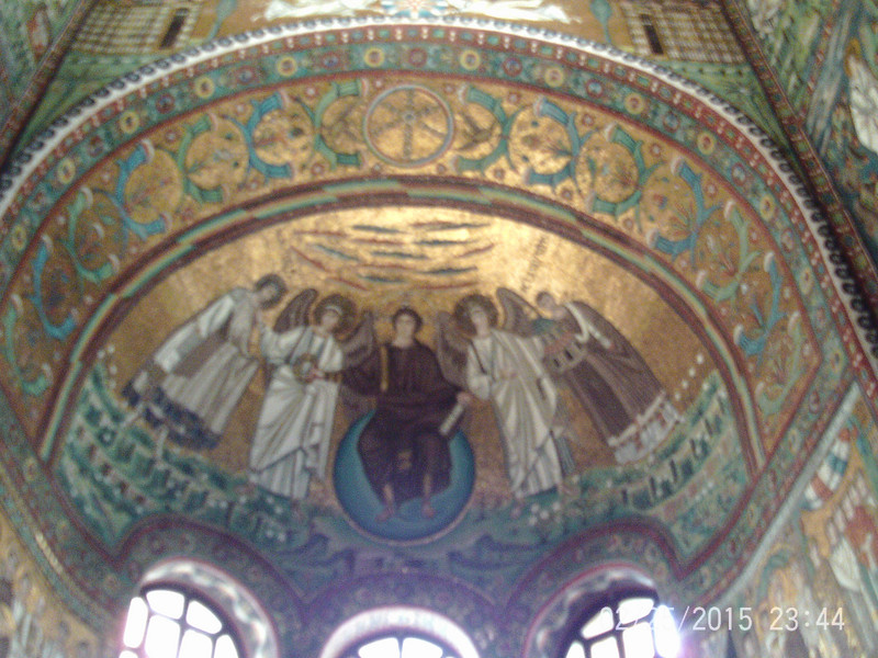 Mosaics within the Basilica (Ravenna; Italy)