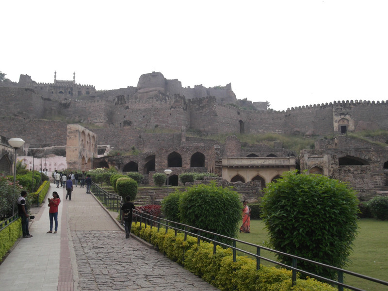 Golkonda Fort; Hyderabad; India