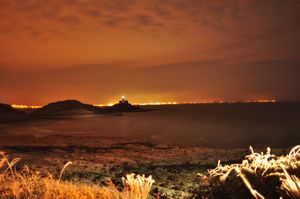 Swansea by night