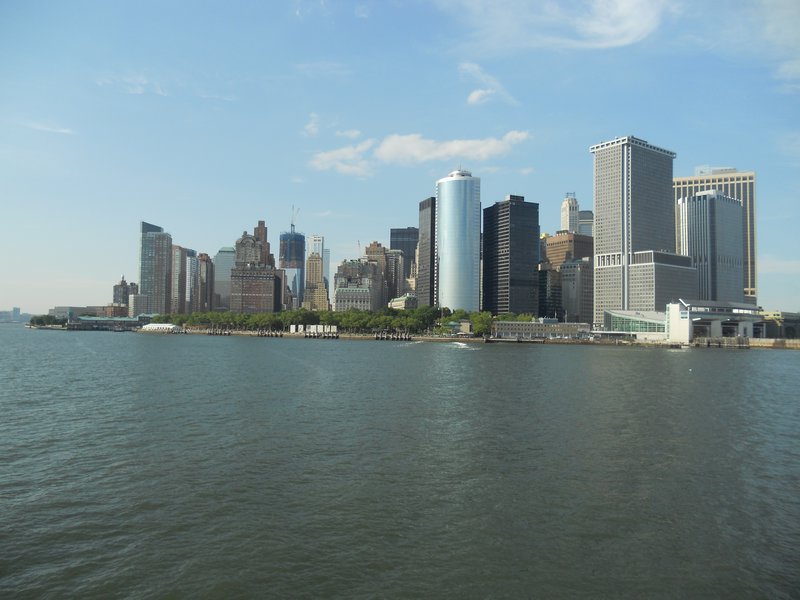 Lower Manhattan from the Staten Island Ferry