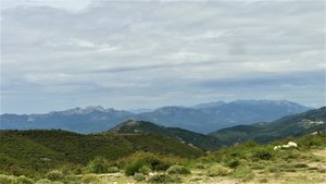 Vanaf de Vacchia een blik op de omliggende bergen
