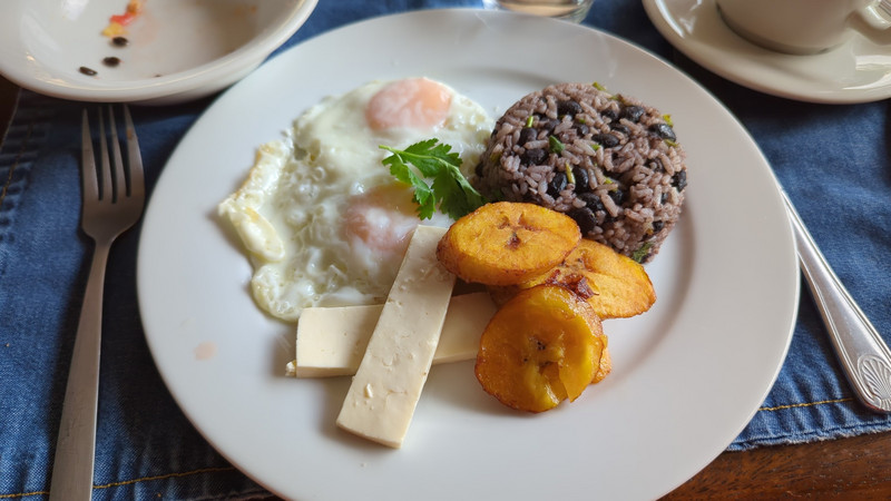 Costaricaans ontbijt 