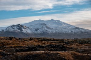 Snaefellsjökull gletsjer