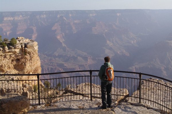 Ochtendzon in de Grand Canyon