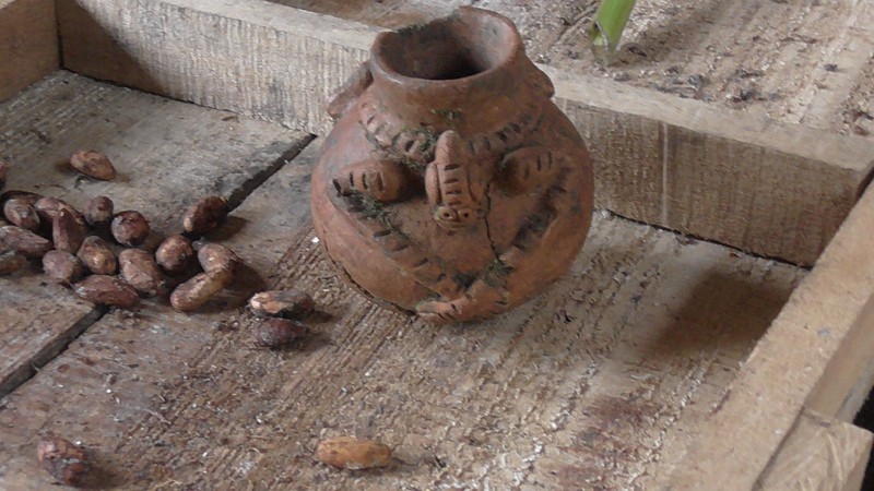 Cacao kommetje uit de Maya tijd