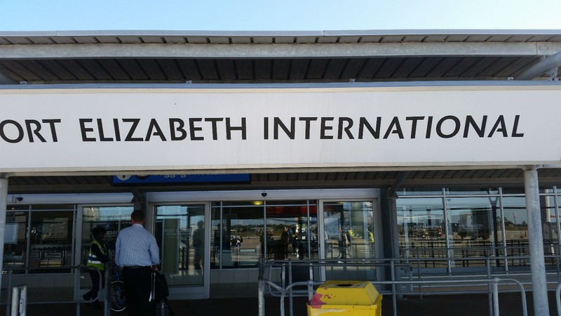 Aangekomen in Port Elizabeth