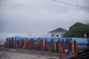 Strandhuisjes bij St. James