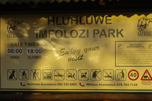 Vandaag een dag lang gamedrive in Hluhluwe/Imfolozipark