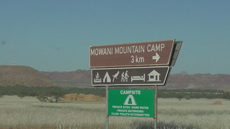 Naar Mowani campsite