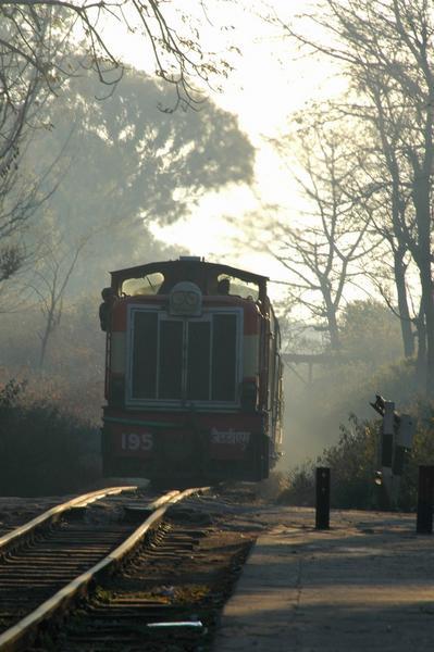 Here comes the Kangra Valley toy train