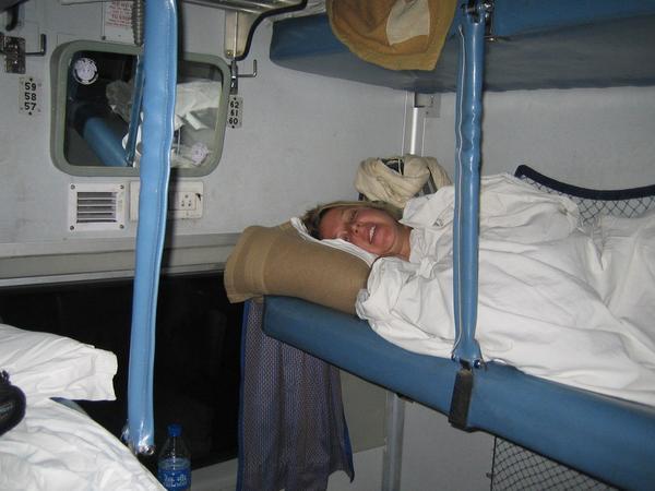 Tucked up in 3-tier AC class