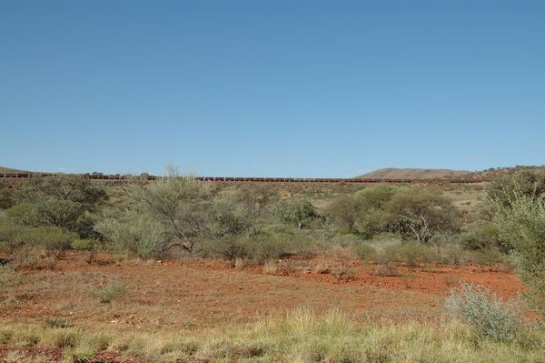 Iron ore train - all 2km of it