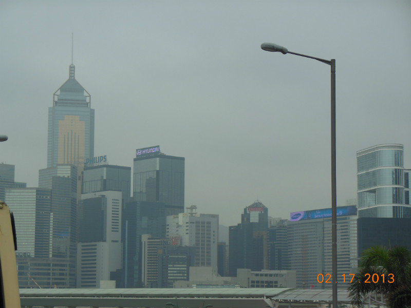 skyline of Hong Kong 