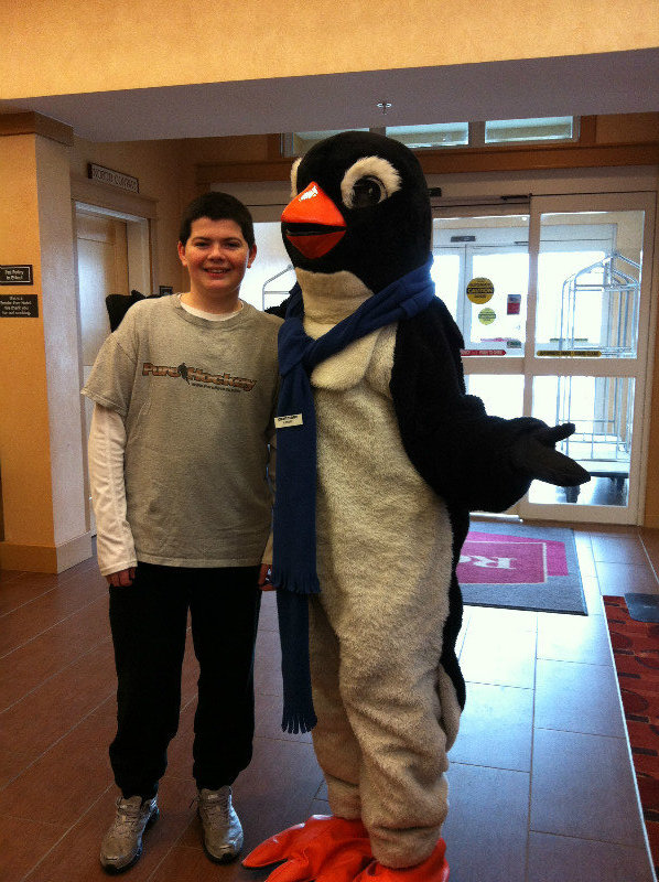 Maxx and the Penguin