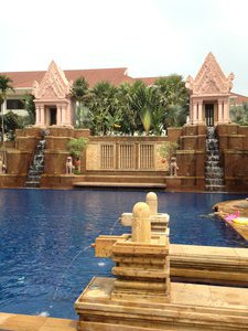 Pool in Cambodia 