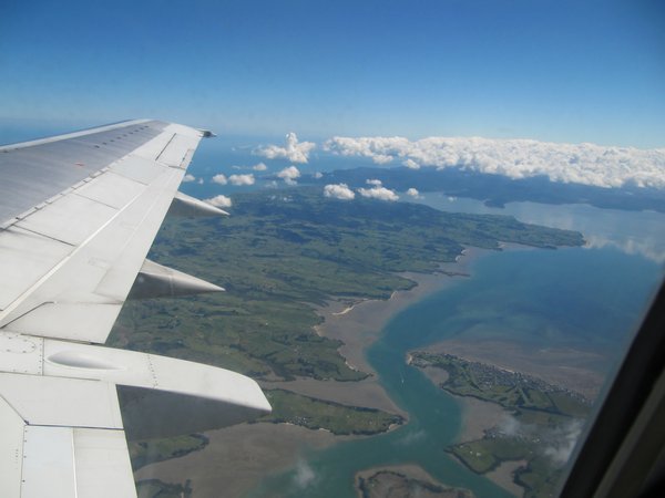 Leaving Auckland