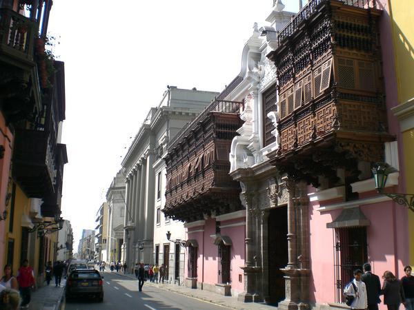 Nice balcony in Lima