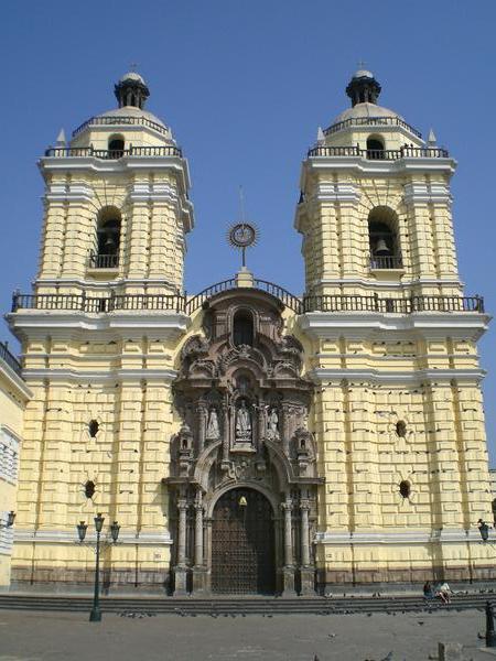 San Francisco church in Lima