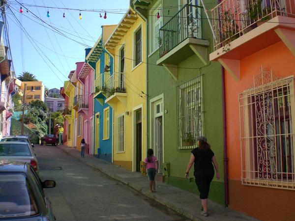 Beautiful coloured houses
