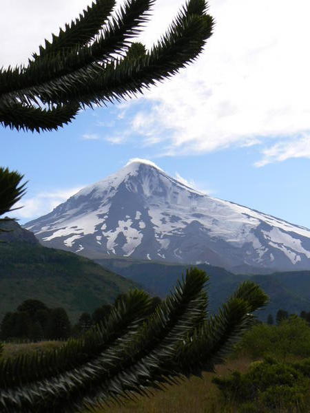 Volcano Lanin - enroute to the Chilean border