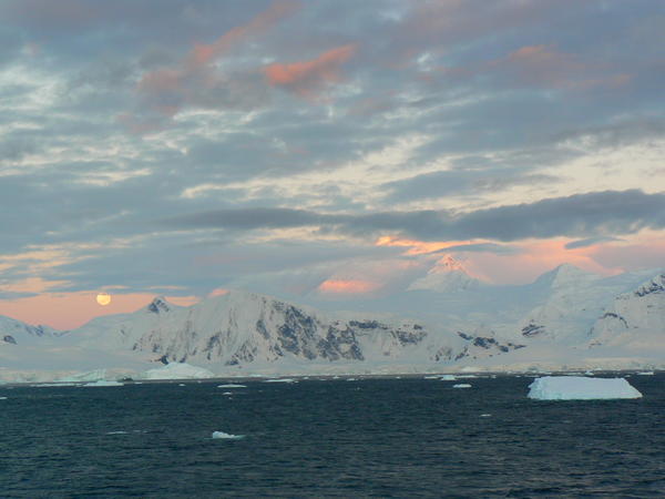 Antarctic sunrise
