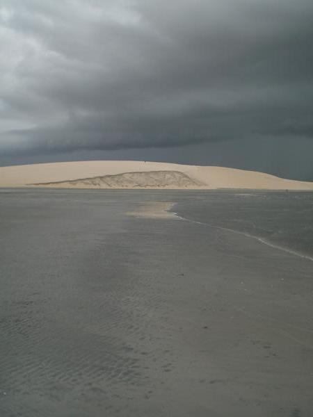 The large sand dune at Jeri