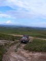 Our car and views of the Sabana