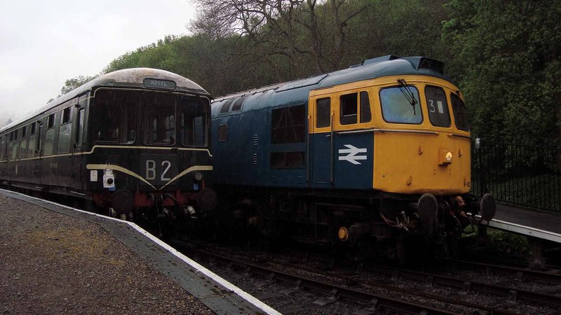 Diesel Contrasts at Consall