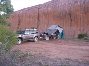 Pildapa Rock campsite
