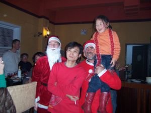 Photo with Mr & Mrs Santa