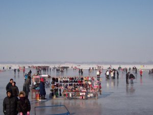 Winter Fun on the Songhua River