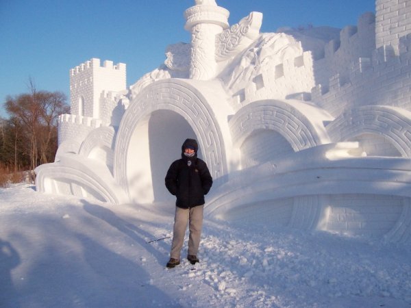 Snow Sculpture Festival Sun Island 1