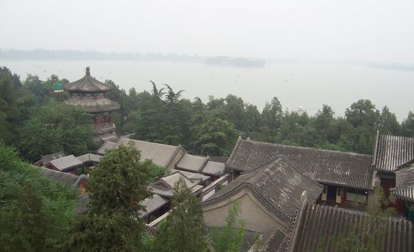 Very Hazy View of Kunming Lake