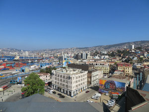 View to the port from Cerro Artilleria