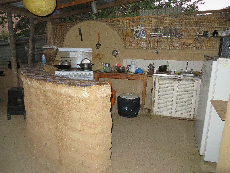 Open air kitchen